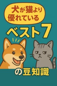 犬が猫より優れているベスト7【豆知識で納得！】